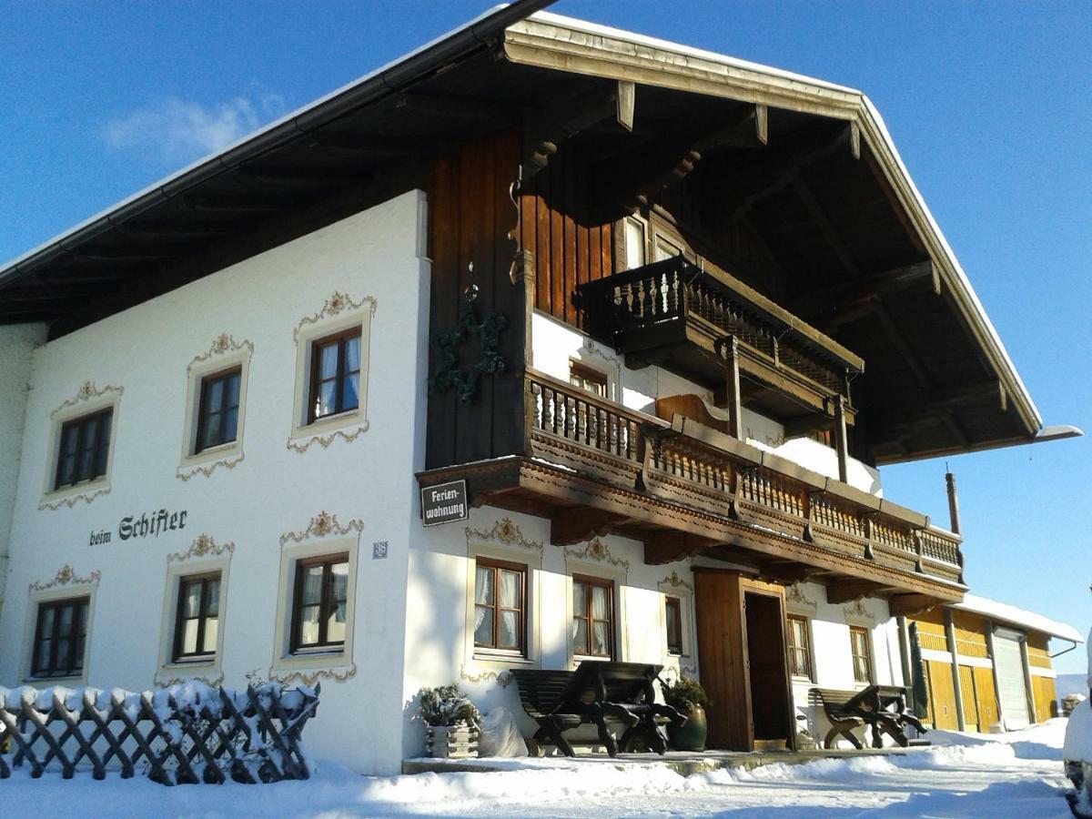 Ferienwohnung Schifterhof Ruhpolding Eksteriør billede